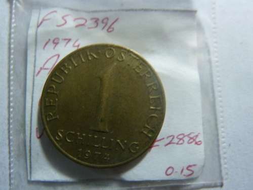 1974 Austria 1 schilling