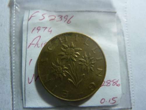 1974 Austria 1 schilling