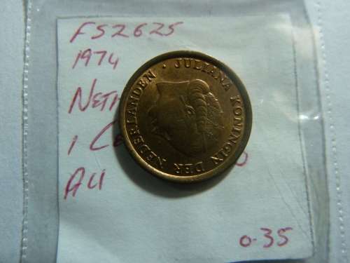 1974 Netherlands 1 cent