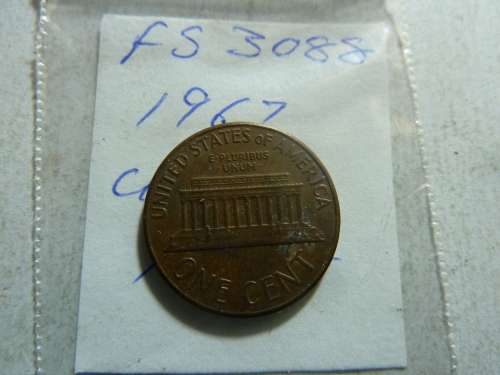 1967 United States of America 1 cent