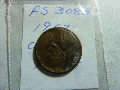 1967 United States of America 1 cent