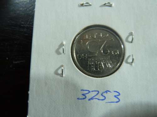 1980 Netherlands 25 cents