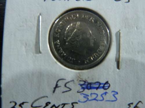 1980 Netherlands 25 cents