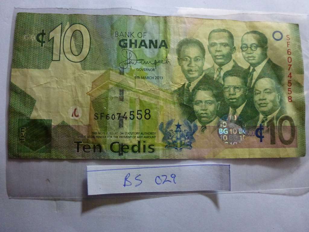 Ghana 2013 10 cedi