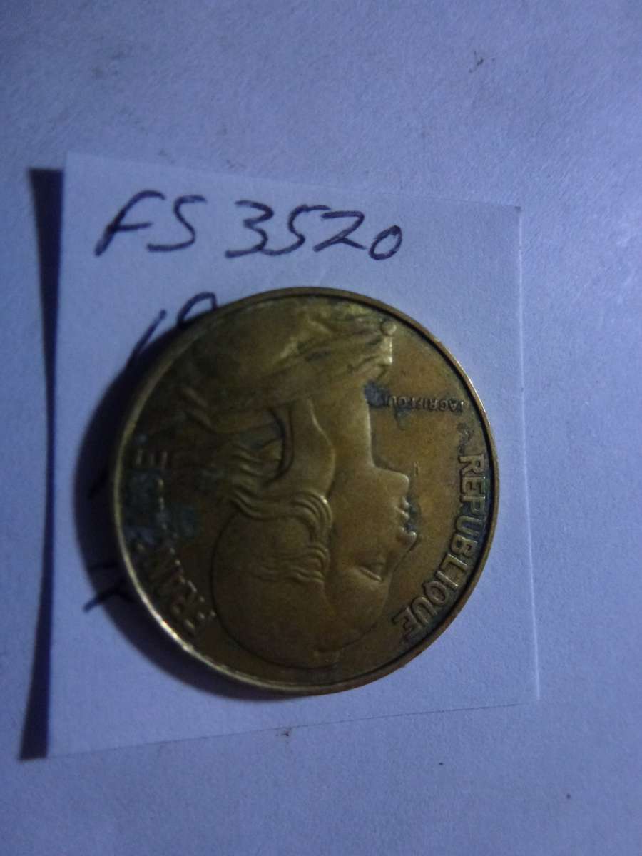 1974 France 20 centimes