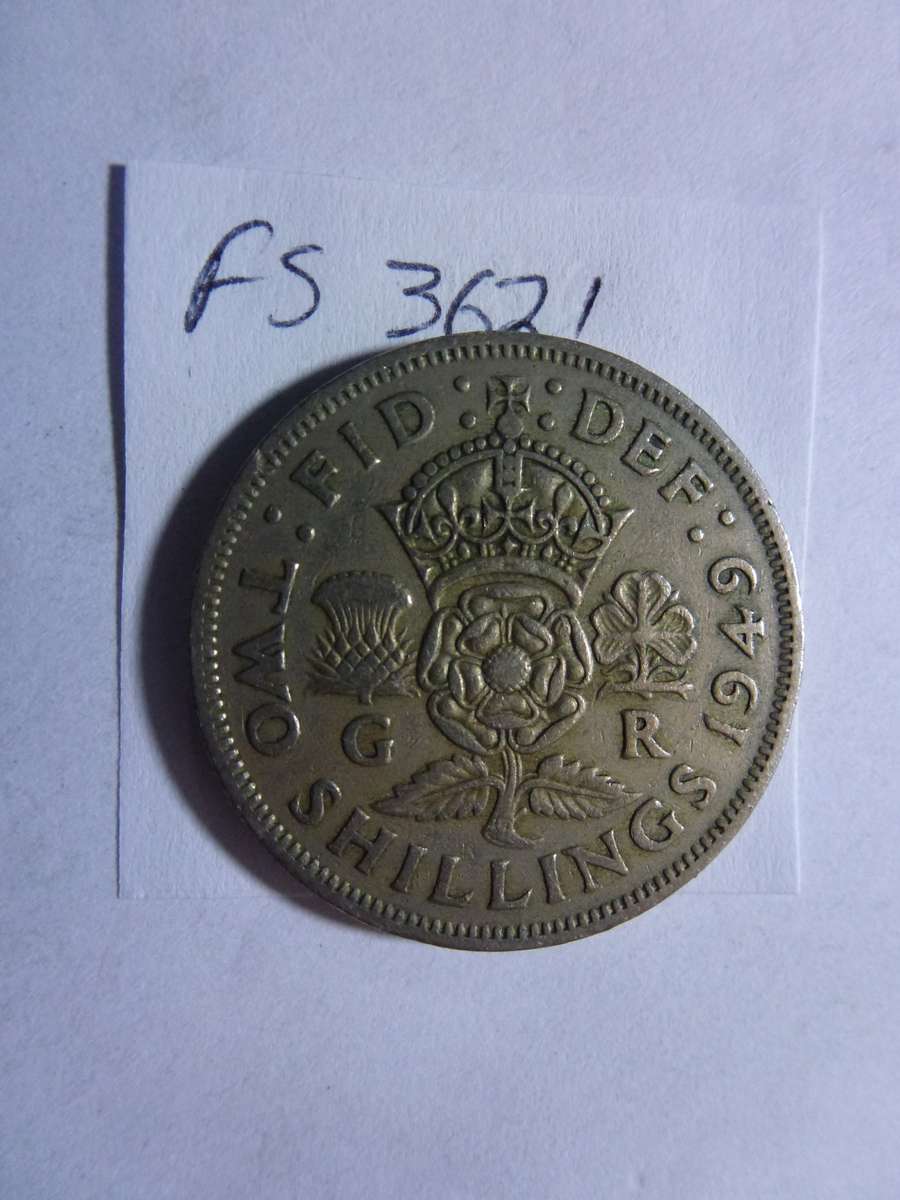 1949 Great Britain 2 shilling