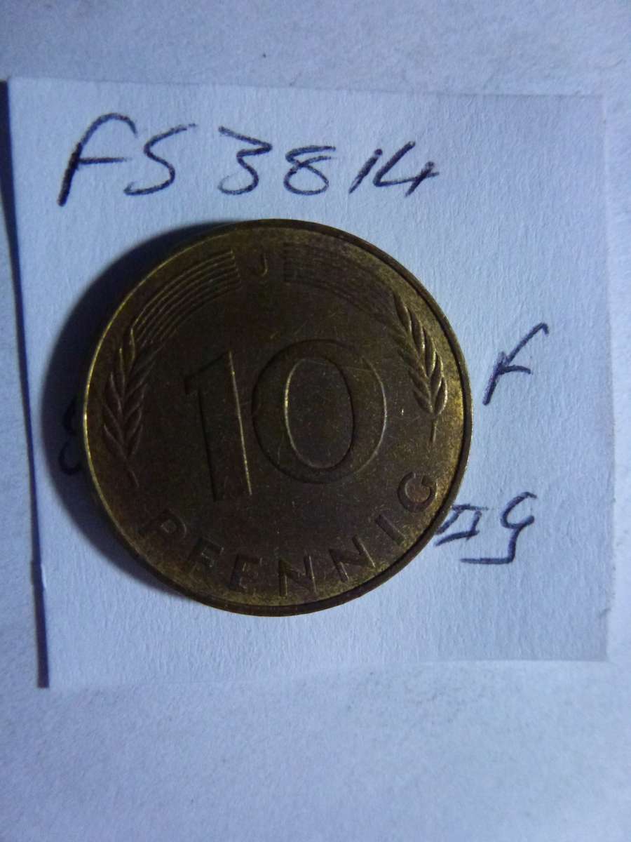 1976 Germany - Federal Republic 10 Pfennig