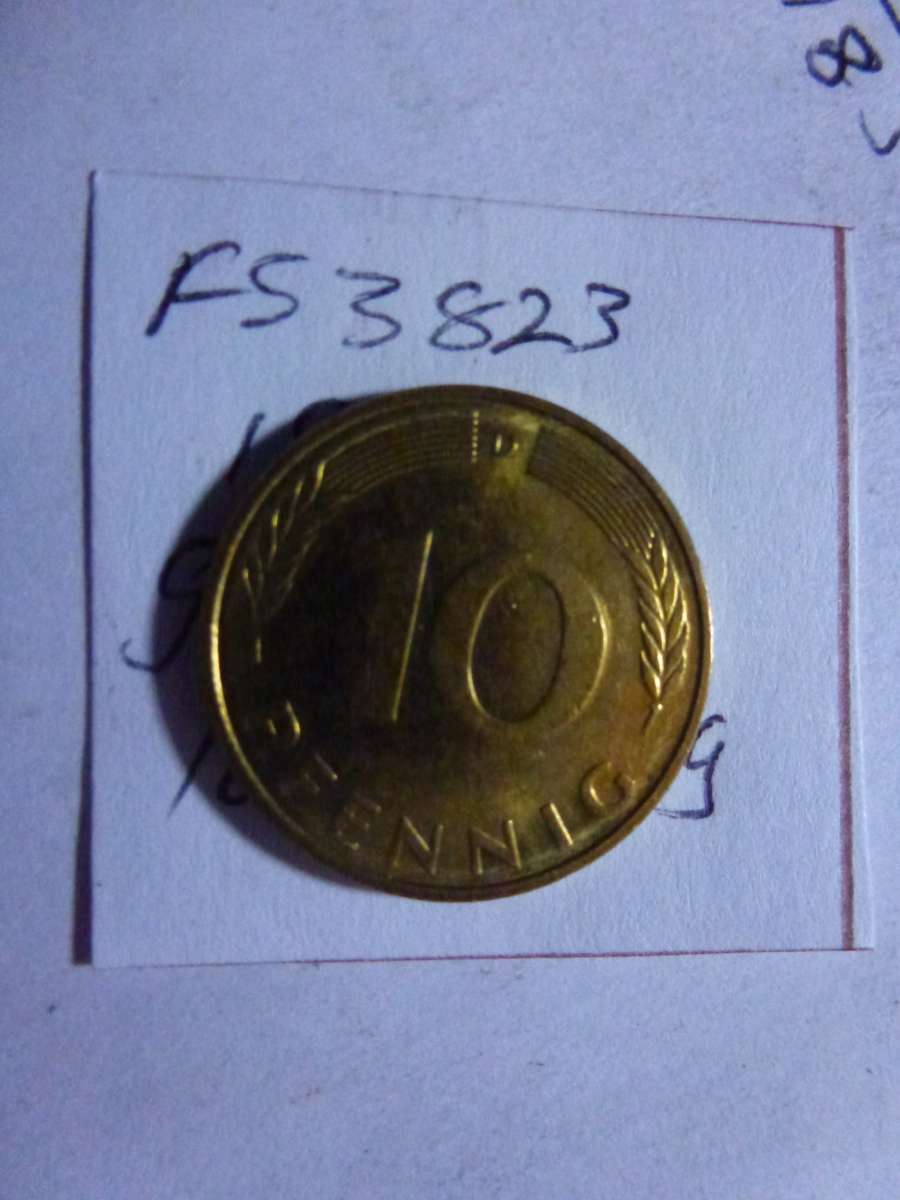 1995 Germany - Federal Republic 10 Pfennig