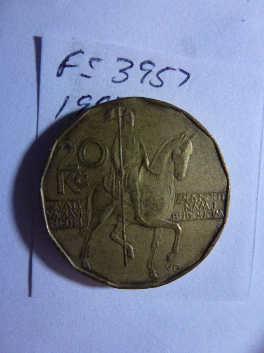 1993 Czech Republic 20 korun