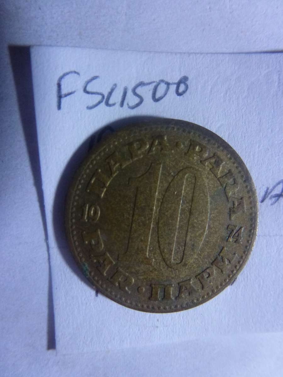 1974 Yugoslavia 10 para