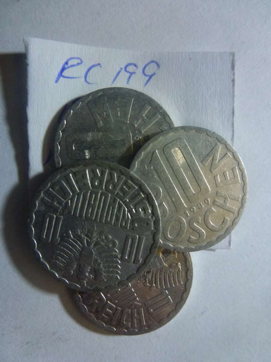1989 Austria 10 groschen