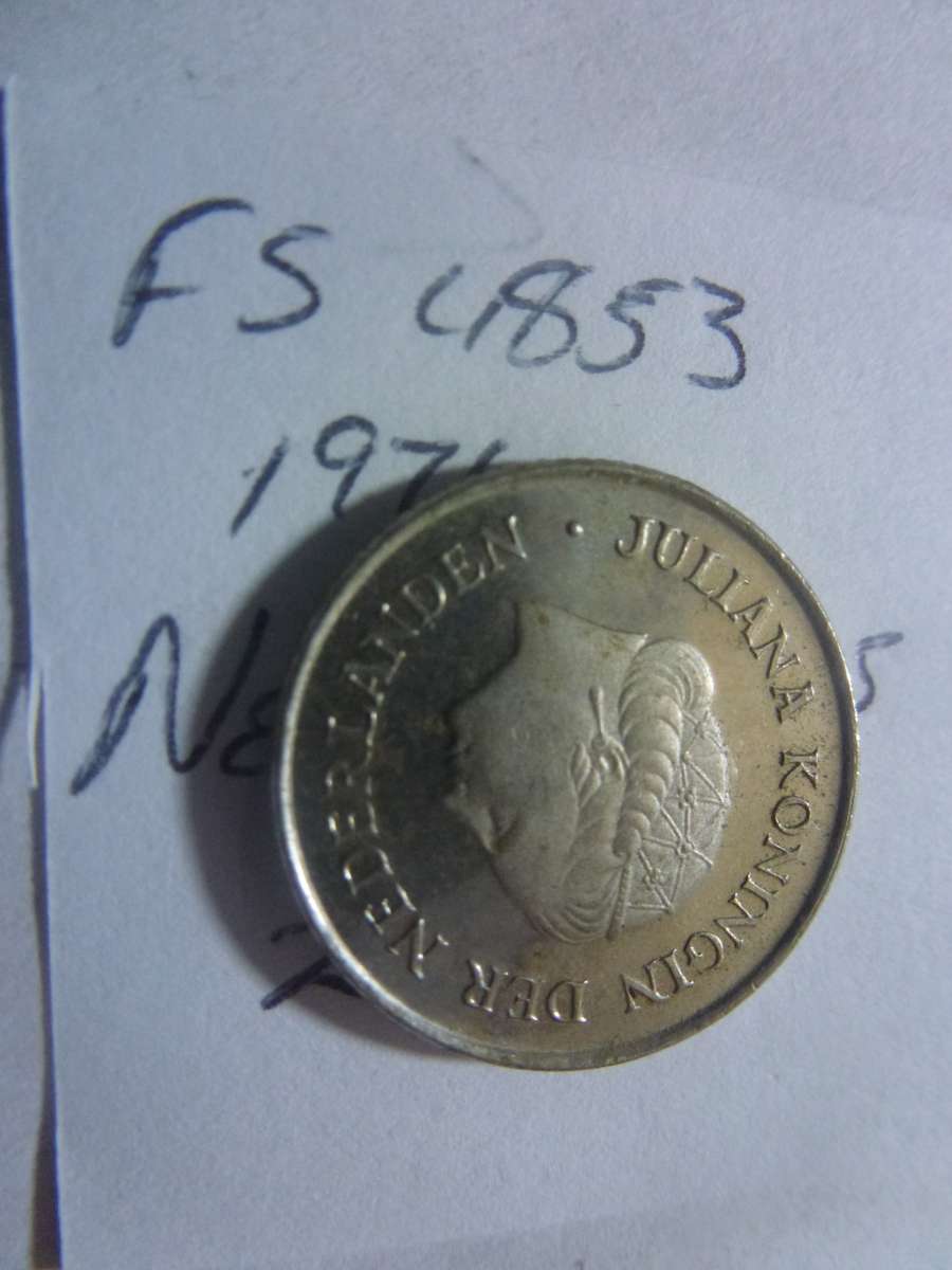 1974 Netherlands 25 cent