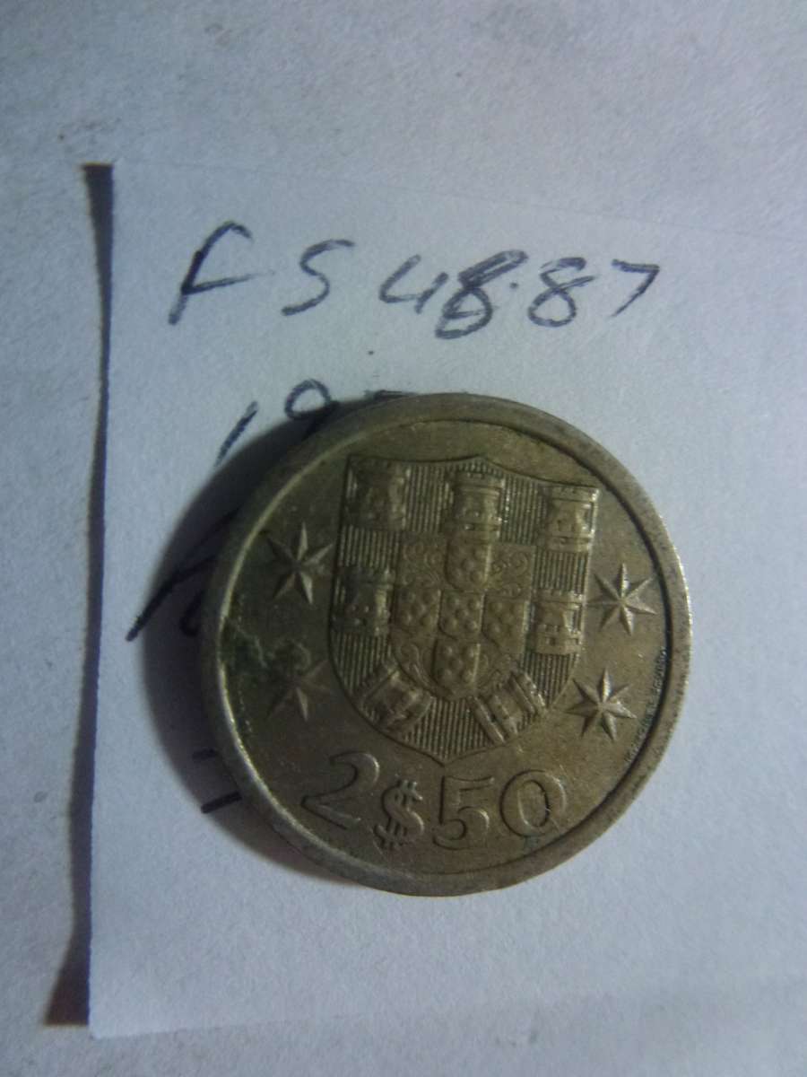 1974 Portugal 2 1/2 escudo