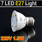 220v 1.9w LED LIGHT E27