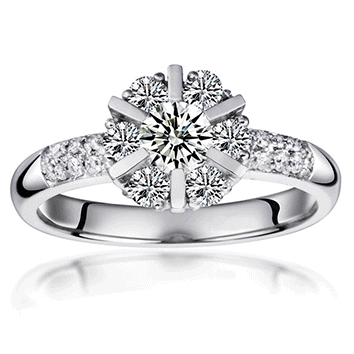 Amazing 0.80 Carat Simulated Diamond Ring. Size 9 / R3/4 !!!