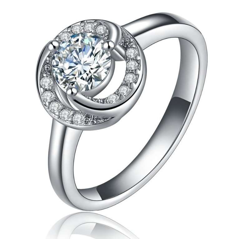 Astounding 1.25 Carat Simulated Diamond Ring. Size 6 / M !!!