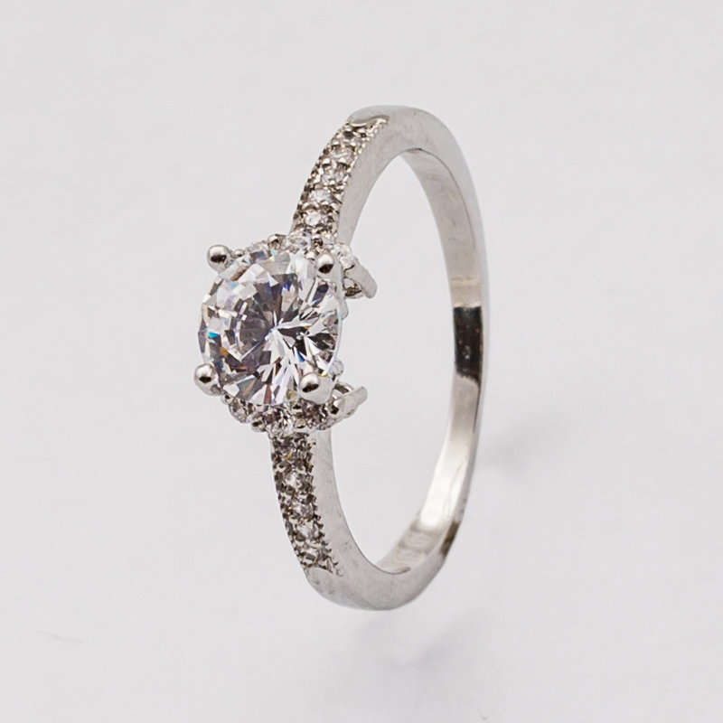 Exquisite 1.5 Carat Simulated Diamond Ring. Sizes Available : 6 ; 7 ; 8 !!!