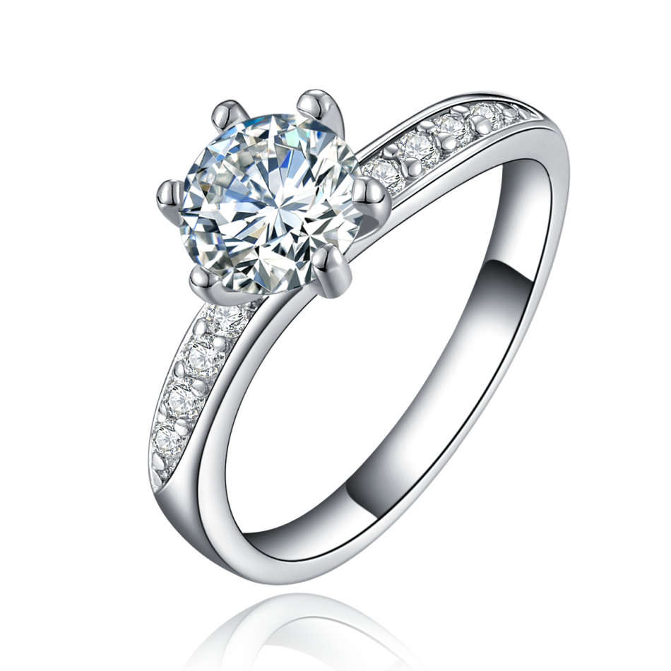 Amazing 1.5 Carat Simulated Diamond Ring. Sizes Available : 6 ; 7 ; 8 ; 9 !!!