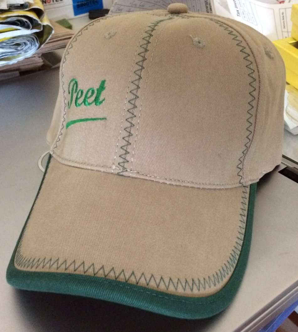 Personalised Embroidered Cap!!! Brand Your own Name!!! 2 on Auction!!
