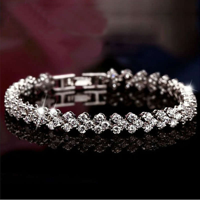 Stunning Tennis Bracelet - 2 ON AUCTION