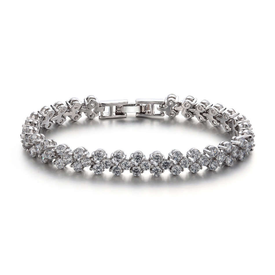 Stunning Tennis Bracelet - 2 ON AUCTION