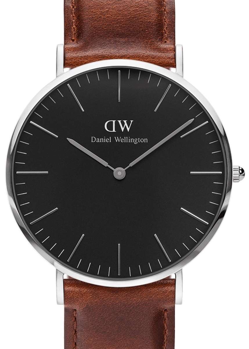 DANIEL WELLINGTON CLASSIC BLACK ST MAWES| 40MM | BRAND NEW | BOX INCLUDED
