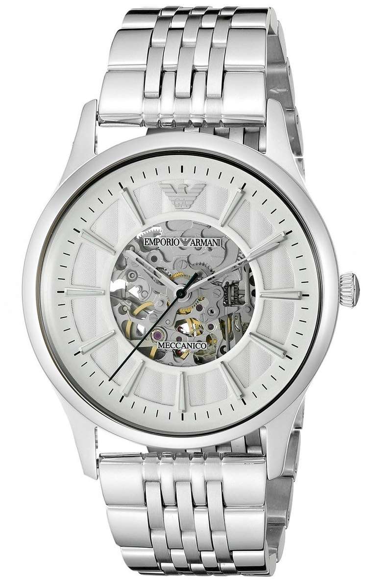 EMPORIO ARMANI AR1945 Men's Meccanico Watch | BRAND NEW | BOX INCLUDED