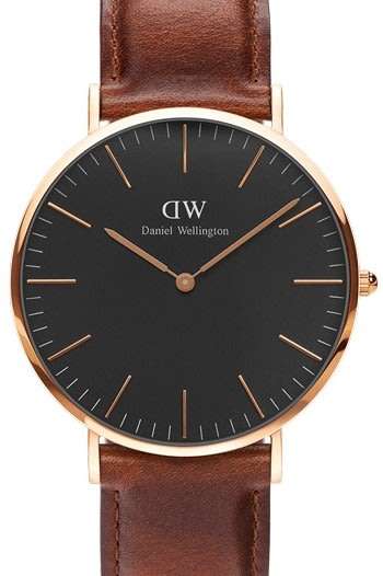 DANIEL WELLINGTON CLASSIC BLACK ST MAWES| 40MM | BRAND NEW | BOX INCLUDED