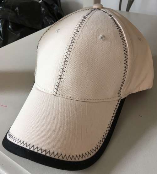 Personalised Embroidered Cap- CREAM - BRAND YOUR OWN NAME!! 10 on Auction!!