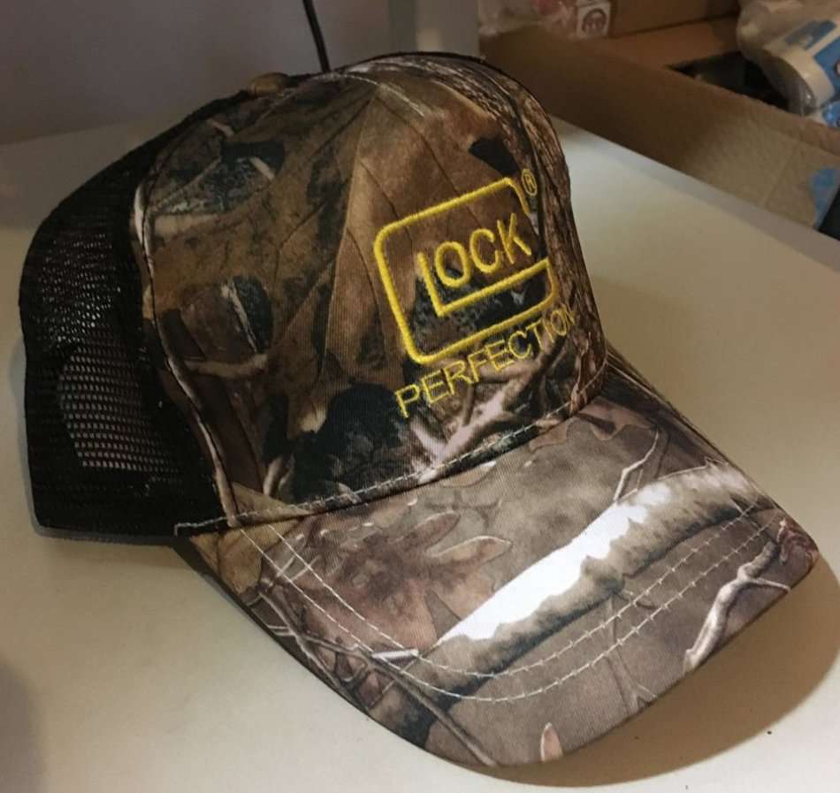 GLOCK Camo Trucker Style Cap