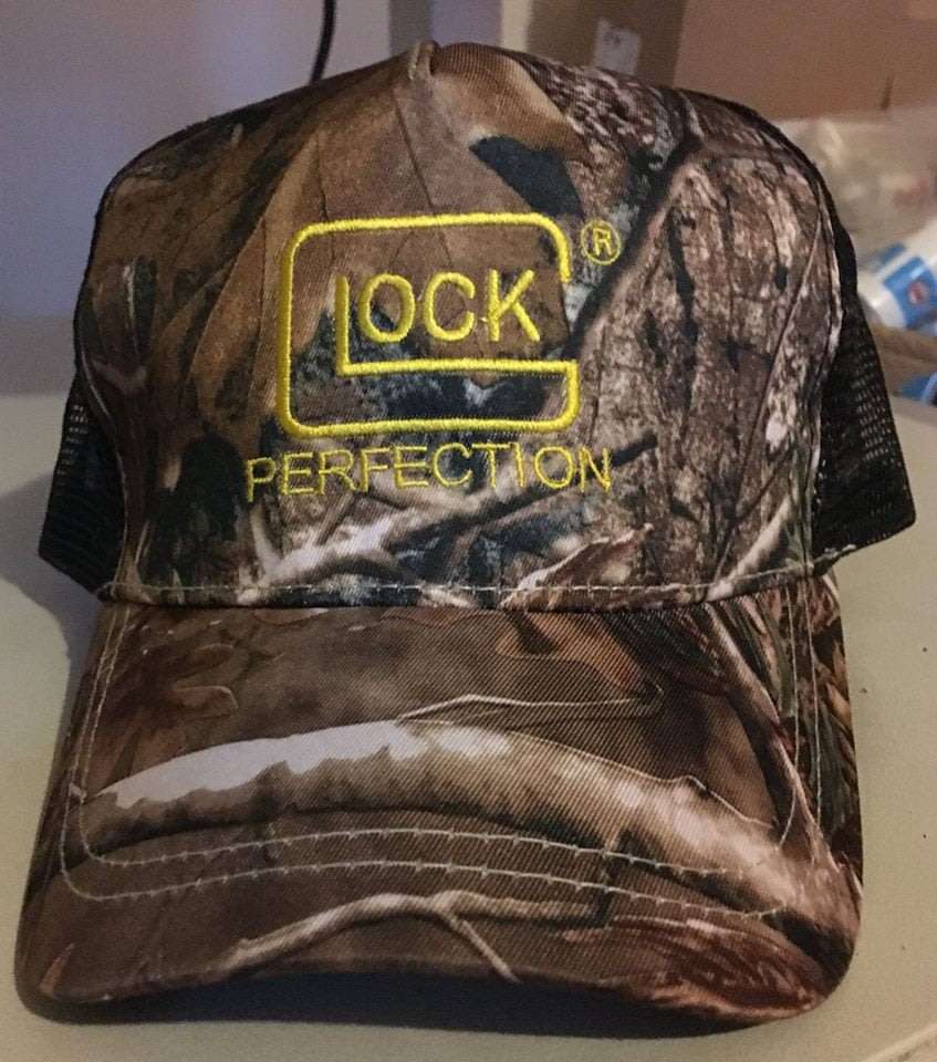 GLOCK Camo Trucker Style Cap