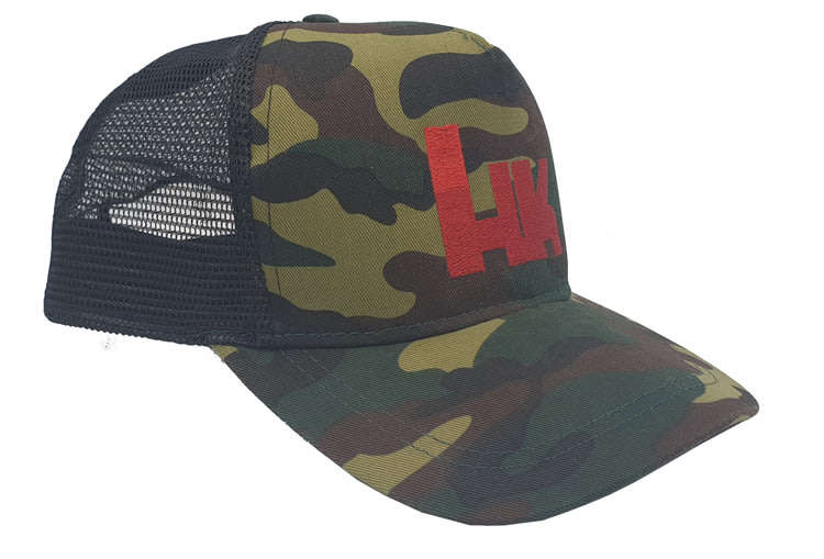 HK Camo Trucker Style Cap... 4 ON AUCTION!!