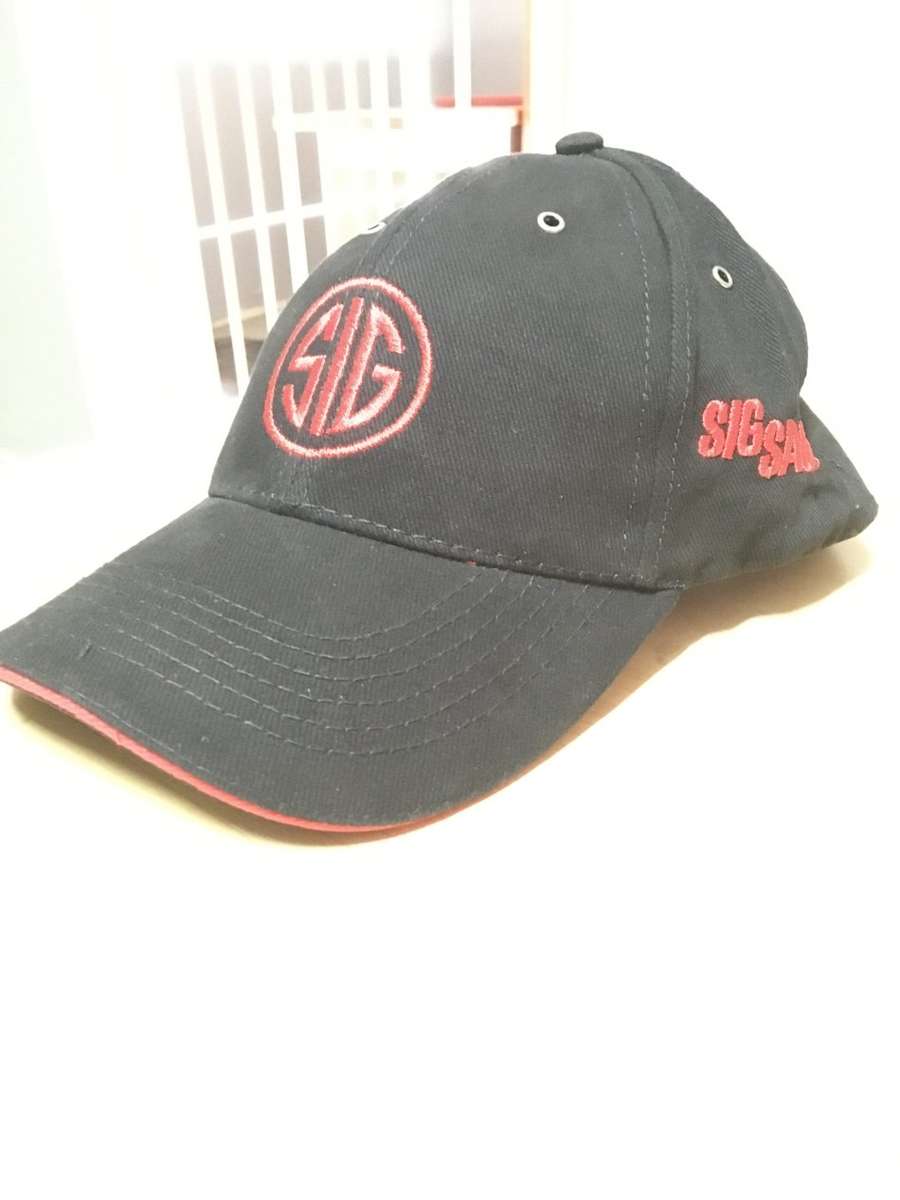SIG SAUER - Black & Red  Cap - 6 on Auction!!