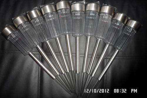 Stainless Steel Solar Garden Light