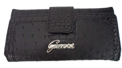 Guess Clutch Wallet Black