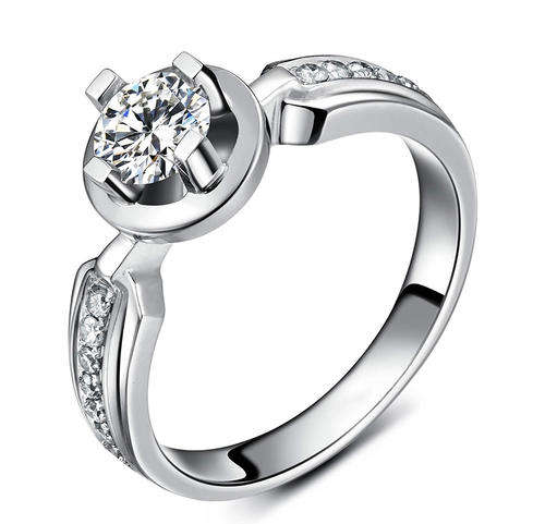 Astounding 1 Carat Simulated Diamond Engagement/Wedding Ring. Size 6 / M . 2 ON AUCTION!