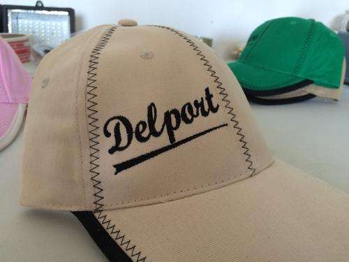 ANOTHER FIRST!! Personalised Embroidered Caps!!! Brand Your own Name!!! 5 ON AUCTION!!