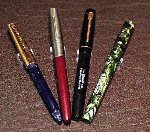 Bunch of fountain Pens