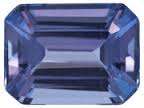 SUPERD GENUINE TANZANITE 1.01 CT OCTAGON 7X5 MM