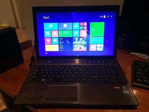 Used Lenovo IdeaPad Z575 15.6" (750 GB, AMD A8 Quad-Core, 1.5GHz, 4GB RAM)