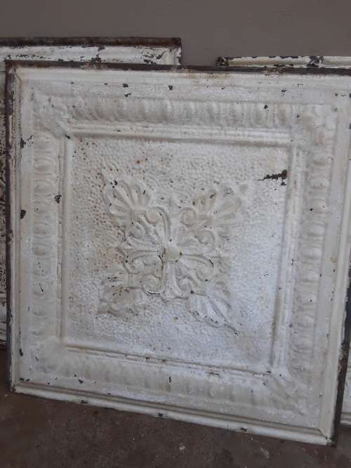 WOW! Rare old tin ceiling boards
