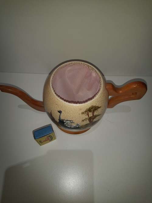 vintage hand painted ostrich eggs free shipping