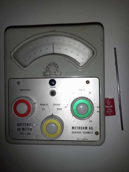 metrohm soil PH meter
