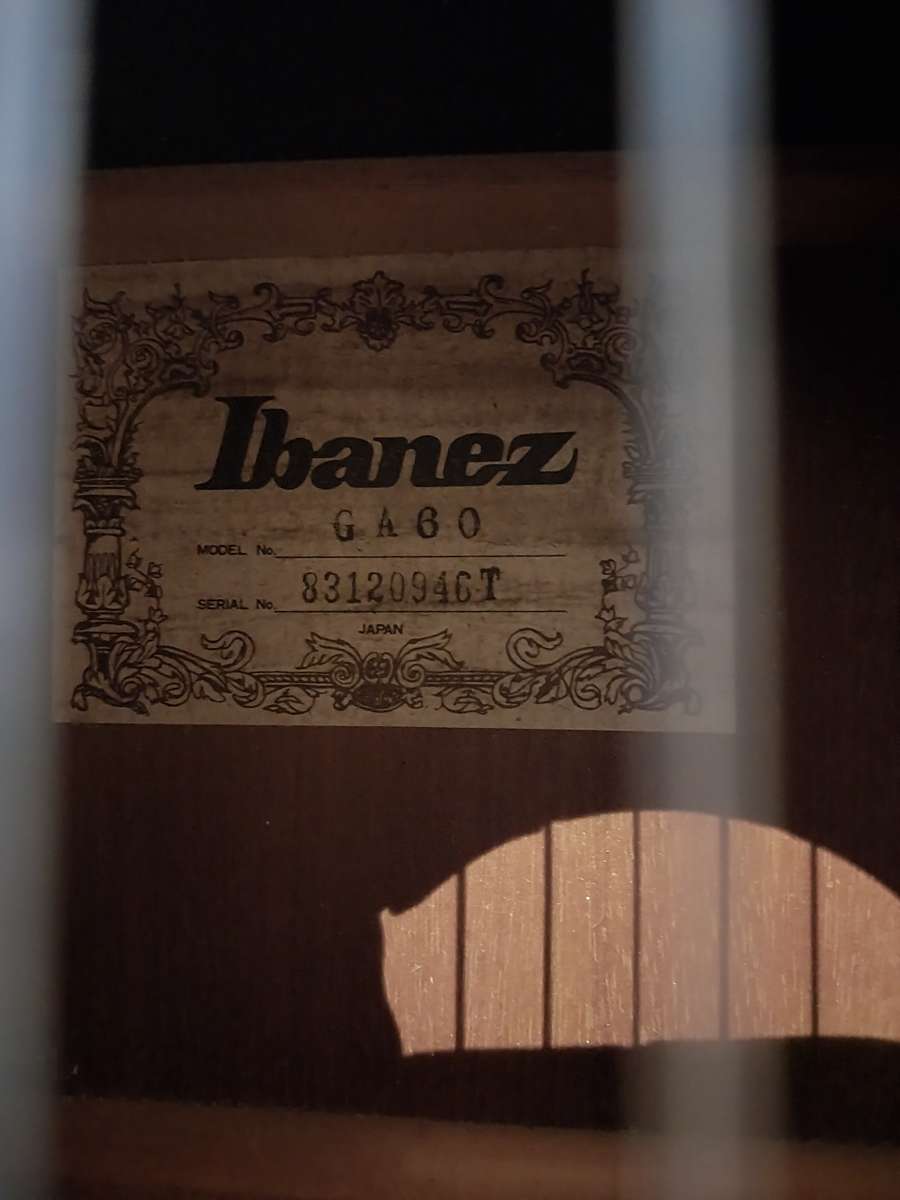 Ibanez acoustic guitar