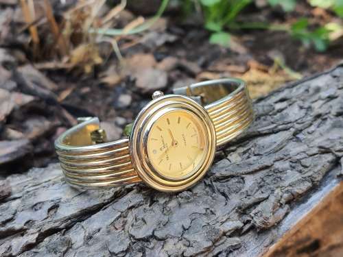 *RELISTED* Rare Michel Herbelin gold ladies watch