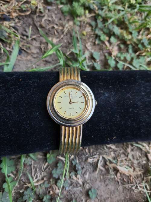 *RELISTED* Rare Michel Herbelin gold ladies watch