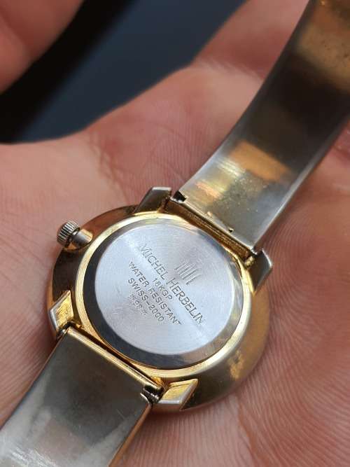 *RELISTED* Rare Michel Herbelin gold ladies watch