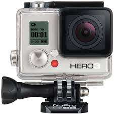 GoPro HERO 3 SILVER Edition + WATERPROOF ENCLOSURE  + MONOPODE