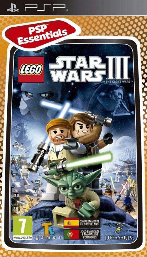 LEGO Star Wars III (3) : The Clone Wars (PSP) - NEXT BUSINESS DAY SHIPPING!