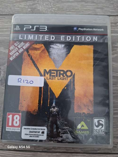 Metro Last Light - Limited Edition (PS3) - NEXT BUSINESS DAY SHIPPING!
